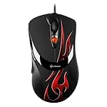 Sharkoon FireGlider Optical - Optische Gaming Maus mit 3000 dpi