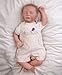 Jacky unisex shortie dungarees, Little Friends, ecru, to fit age 18 months (86) 371402