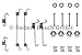 Produktbild Bosch 1 987 475 220 Zubehörsatz, Bremsbacken