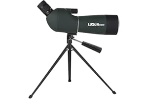 Urchoiceltd longue-vue Télescope, Luxun 20-60 x 60 haute puissance Monoculaire mise au point Zoom extérieur portable HD Handheld Jumelles 45 oculaire coudé avec trépied pour activités en extérieur