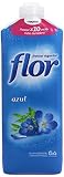 Flor Suavizante concentrado, 64 Lavados Azul - 1472 ml
