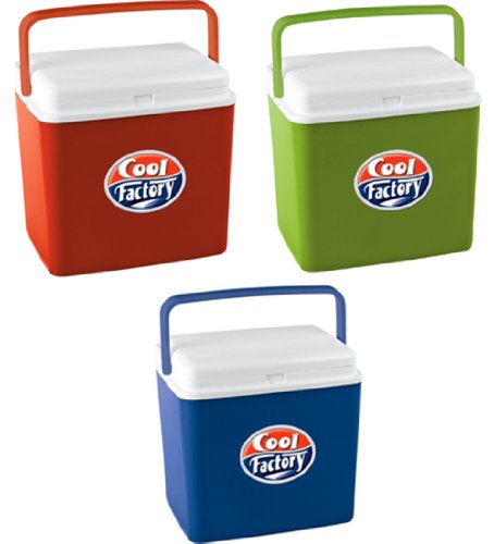 Preisvergleich Produktbild Eisschrank Notebook Körper aus strapazierfähigem Kunststoff bunt, thermisch isoliert durch eine polystyrolschale. Farben sortiert.