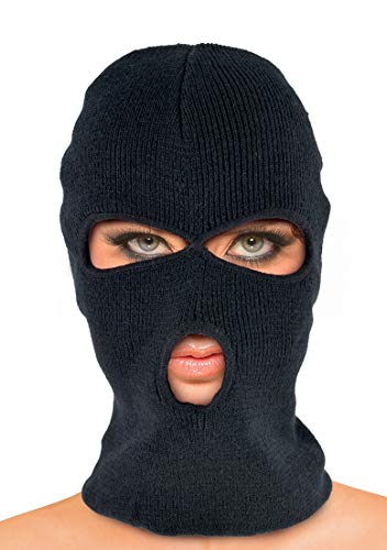 Preisvergleich Produktbild Fetish Fantasy Home Invasion Hood Kopfmaske mit Augenöffnungen schwarz