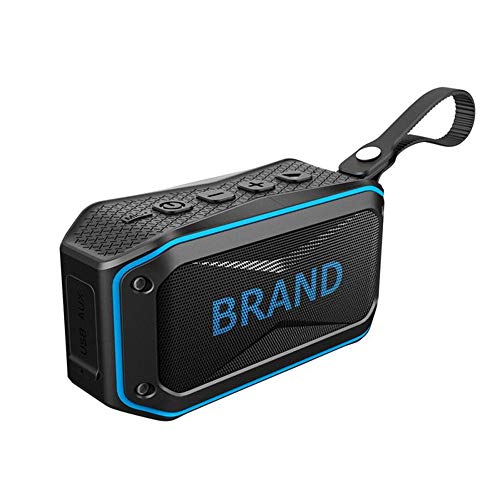 Preisvergleich Produktbild WENDYRAY Outdoor-Hände Kostenlos Enceinte Bluetooth-Lautsprecher Full-Range-Musik Parlante-Lautsprecher Drahtlos Wasserdicht Portable Speaker,Blue