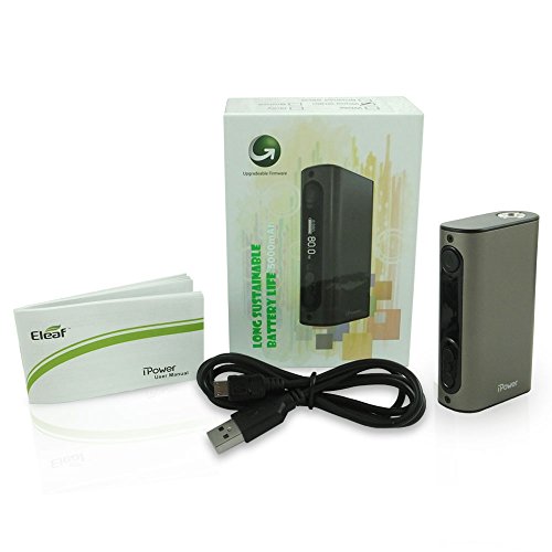 Eleaf iPower 5000 mAh Grigio MOD Sigaretta elettroniche