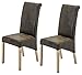 Produktbild Robas Lund, Stuhl, Esszimmerstuhl, gepolstert, Lenny, 2er Set, Buche/natur/braun, 46 x 102 x 64 cm,  LE5LABX2