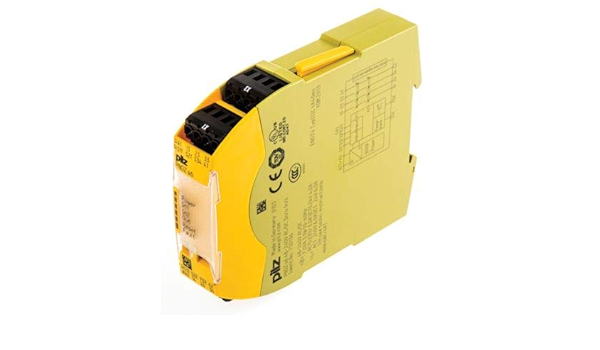 Pilz Pnoz S6 48 A 240 V Ac Dc Safety Relay Dual Channel With 3 Safety Contacts Pnozsigma Range Amazon Co Uk Diy Tools