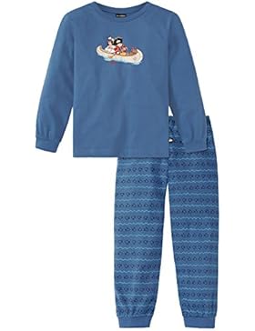 Schiesser Jungen Zweiteiliger Schlafanzug Capt´n Sharky Knaben Schlafanzug Lang