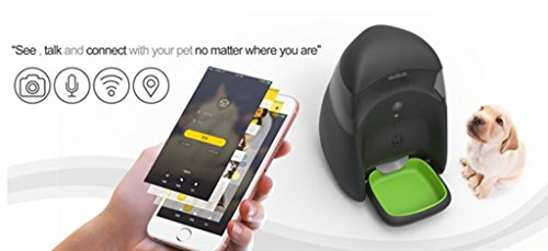 Natood-35L-Smartphone-App-Control-Dog-Feeding-Device-Pet-Timing-Intelligent-Feeder-Pet-Cat-And-Dog-Food-Bowl--Up-To-4-Meals-A-Day-White