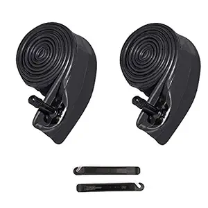 jonsnowo Bike Inner Tube 24x1.75/1.95/2.10/2.125Inch Bicycle Inner Tubes Rubber Replacement Bike Interior Tire Bike Tube with 2 Tire Levers,2 Pack