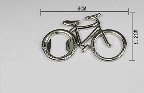 tfxwerws Funny silber Fahrrad Flaschenöffner Home Kitchen Opening Tool Geschenk - 4