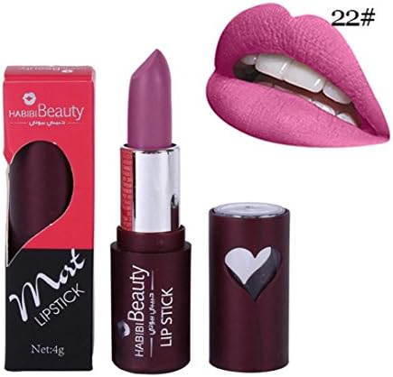 Clearance!!! Lipliner Sunday77 Cosmetic Smooth Lipstick Pencil Cosmetic Long Lasting Changing Charming Lip Gloss Temperature Lip Balm for Women Girls (Lipstick, 22#)