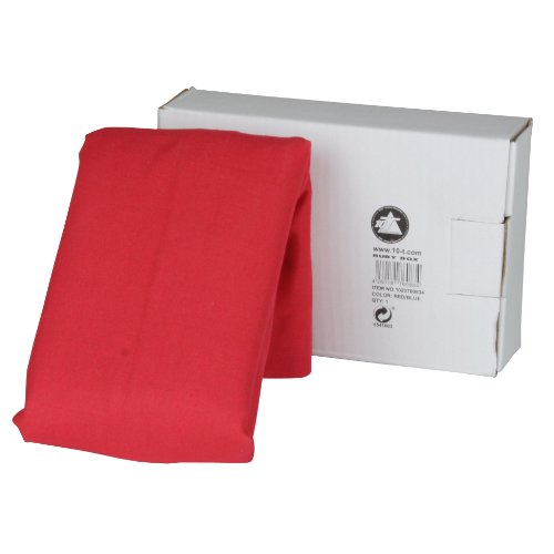 10T Ruby Box – Luft-Kissen Reisekissen aufblasbar Baumwolle gummiert blau-rot 30x30x7cm - 9