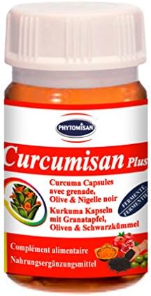 Curcumisan Plus : Fermented Turmeric with Pomegranate, Olive &amp; Black Seed of Phytomisan