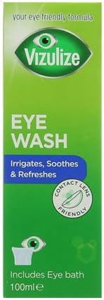 Vizulize 100 ml Eye Wash - Pack of 2