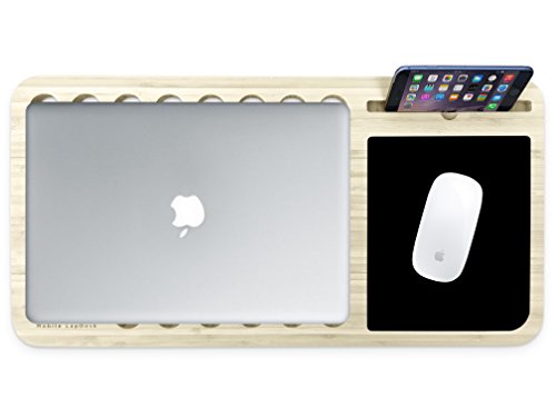 iskelter Slate 2.0 Für MacBook und Magic Maus – Essential Mobile Lapdesk – Apple Lösungen – Für MacBook Pro, Air, und – Für Profis, Designer, und Studenten