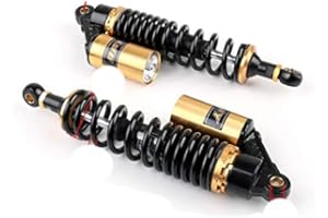 Bruce & Shark Ammortizzatore posteriore da 14,75 "375 mm adatto per Ya-maha Banshee Atv nero e oro