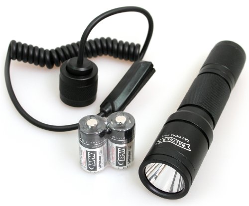 SDG Lampen-Set "Walther Tactical 250" mit Cree-LED inkl. Kabelschalter & Batterien