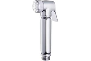ARA CHOICE Stainless Steel Handheld Toilet Bidet Sprayer Head – G1/2" | Shattaf Muslim Shower Head | Strong Water Pressure Jet Spray for Personal Hygiene – Toilet Cleaning – Pet Bath & Bathroom Use