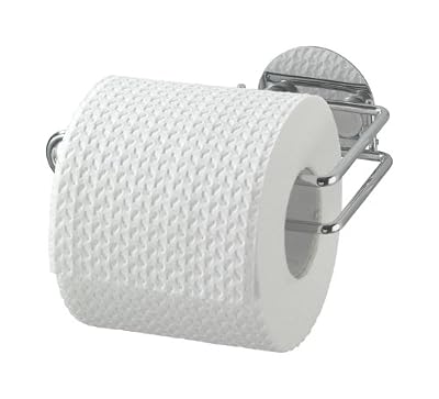 Wenko 18774100 Turbo-Loc Porte Papier WC Chrome