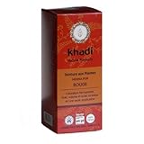  Khadi - Tinte para plantas (henna pura, 100 g), color rojo