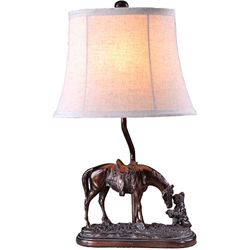 Preisvergleich Produktbild LJSHU Tischlampe Knopfsteuerung Augenschutz Energiesparende Kreative Schlafzimmer Studie Nachttischlampe,40W