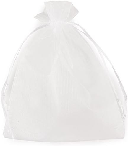 Organza Bag White Wedding Decoration 50 pcs geschenkebeutel Favours