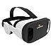 Produktbild Lystar 3D VR Brille Box Virtual Reality Brille Headset mit Kopfhörer + Stirnband für 3D Filme und Video Gläser, Kompatibel mit Alle 4.5 ~ 6 Zoll Android IOS Handys, iPhone 7 6 6s, Samsung Note 5, S6 Edge Plus, LG G3, SONY, HUAWEI