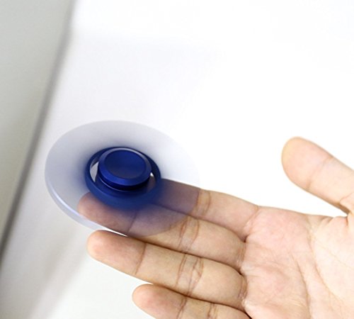 Fidget Toy, NiuSY Hand Spinner Spielzeug EDC Focus Aluminium Handspielzeug mit Hybrid-Keramik Lager Ultra Durable, Perfekt für ADS, ADHS, Angstzustände und Autismus Erwachsene Kinder, Tri-Spinner - 8