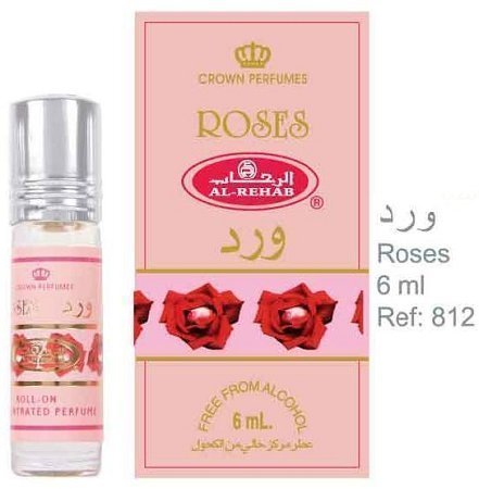 Roses Perfume Oil - 6ml by Al Rehab