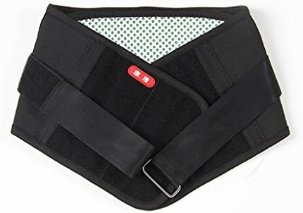 Men And Women Autumn And Winter Keep Warm Black Protective Special Fabric Self-heating Removable Gasket Waistband Lumbar Disc Herniation Pull The Ring Back Pain Keep Warm Muscle Strain Protection - Waist Belt ( Size : S )