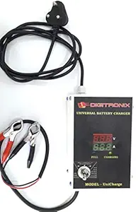 DigiTronix- Universal Automobile Battery Charger for Car, Bike DG Set - Fully Automatic