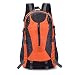 Produktbild Sccarlettly Rucksack Oxford Tuch Hohe Im Freien Atmungsaktive Sport Daypack Reise Wandern Camping Rucksack Bike Bag Schultasche Blue 51 * 34 * 17Cm (Color : Orange, Size : 51 * 34 * 17cm)