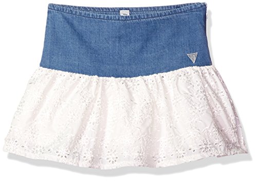 GUESS girls  Denim and Eyelet Skirt Skirts
 -  blue -