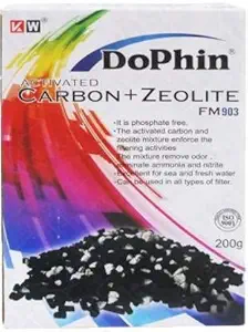 Foodie Puppies DoPhin Activated Carbon + Zeolite for Filtration | Aquarium Filter Media (400gm)