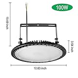 【Sehr hell】 Des led deckenleuchte strahlt unübertroffen hell in kaltweiß. Des led fluter ist die ideale Beleuchtung für Werkstätten, Garagen, Fabrikhallen, eben überall wo man helles Licht zum Arbeiten benötigt.