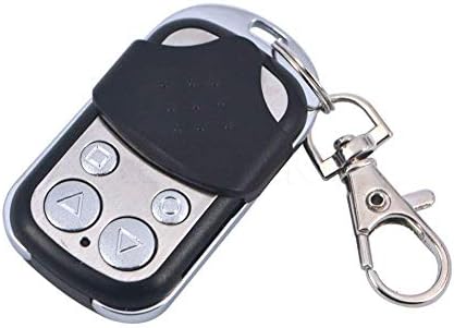Ndier Practical Remote Control Key 4 Channel Universal Remote Control 433.92 MHZ Portable Mini Copy Code for Garage Door Gate Opener Controller Electronic Accessories