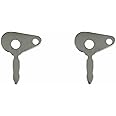 2X Universal TRACTOR Ignition Switch key replacement for JCB LUCAS MF