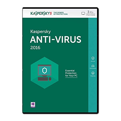 Preisvergleich Produktbild Kaspersky Lab Anti-Virus 2016 3 User 1 Year