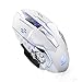 Produktbild TRDCZ Wiederaufladbare X8 Wireless Silent LED Hintergrundbeleuchtung USB Optische Ergonomische Gaming Mouse,White