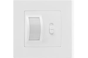 ZERODIS Motion Sensor Light Switch, 2 in 1 in-Wall Ordinary On/Off and Infrared PIR Switch for Stairs Corridor Kitchen