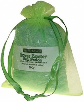 Stress Buster Bath Potion - Bergamot Geranium & Vetiver - 200gr