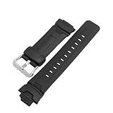 Haodasi Schwarz Harz Uhrenarmband Gurt Riemen für Casio G-Shock G-7500-1V G-7500G-9V G-7510-1V