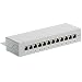 Produktbild Helos 012195 Bucht von Anschlüsse – Beeren-Anschlüsse (Gigabit Ethernet, 1000 Mbit/s, RJ45, CAT6, grau, Metall)