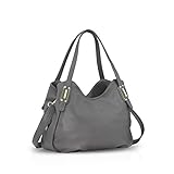 Innen: 3 Hauptfächer und 1 Innentasche mit Reißverschluss. Große Kapazität hält ein iPad, Geldbörse, Telefon und andere Dinge bequem.