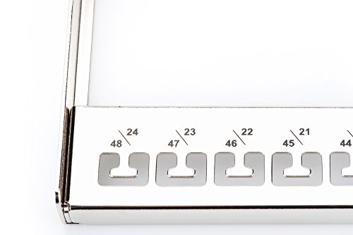 DIGITUS Professional DIGITUS Modulares Patch Panel, geschirmt, 48-Port, Beschriftungsfeld, 1HE, Rack Mount, schwarz - 3