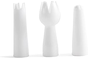IMPECCABLE CULINARY OBJECTS (ICO) ICO Set Van 3 Ersatzdüsen für Schlagsahnebereiter (Kunststoff)