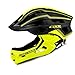 Produktbild JHERT Kinder-Outdoor-Sporthelm Sliding Balance Wheel Skating Helm Fahrradhelm (Color : Yellow, Size : S)