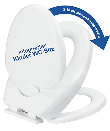 Cornat KSFAMC00 WC-Sitz Family Comfort mit 3-fach Absenkautomatik, weiß - 8