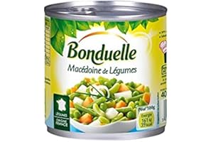 Bonduelle Macédoine de Légumes 265g (lot de 10)